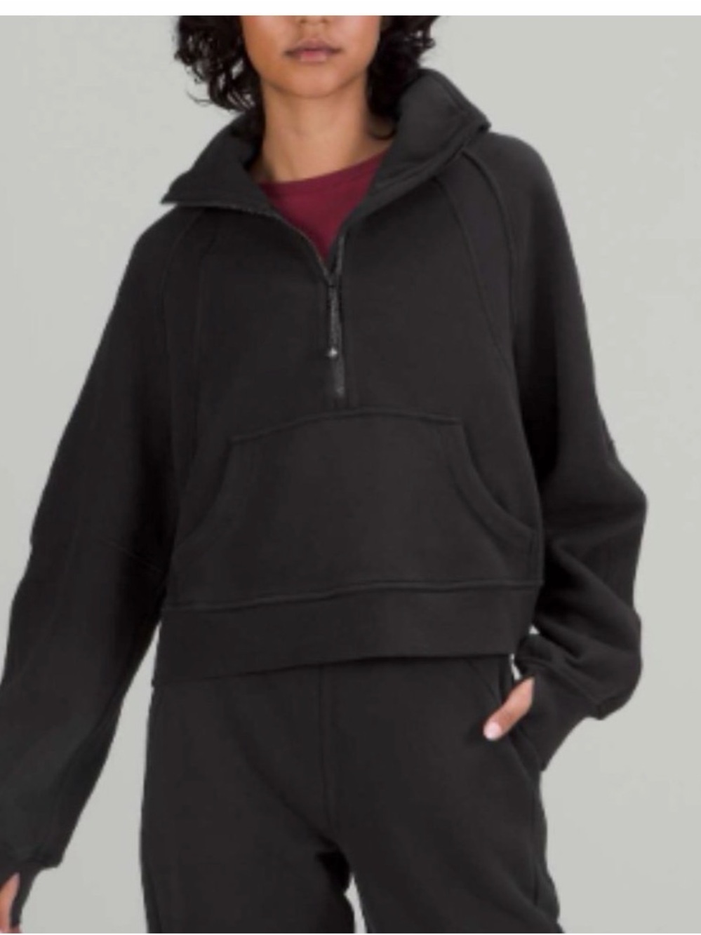 Lululemon Scuba Oversized Half-Zip Hoodie M/L
